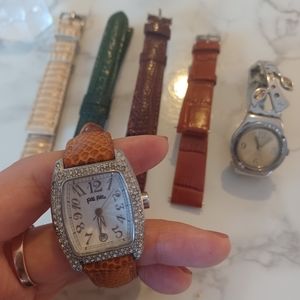 Folli Follie and Swatch Watch Set